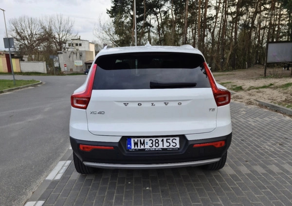 Volvo XC 40 cena 114900 przebieg: 47500, rok produkcji 2019 z Sulejówek małe 191